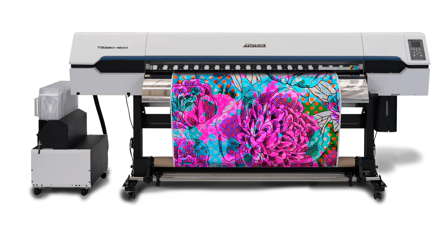 Plotter de Sublimación Mimaki TS330-1600 con Bulk de 2 lts